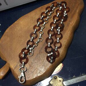 VINTAGE AMBER CHAIN BELTS